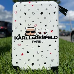 Karl Lagerfeld Carry-On Luggage 21 inch